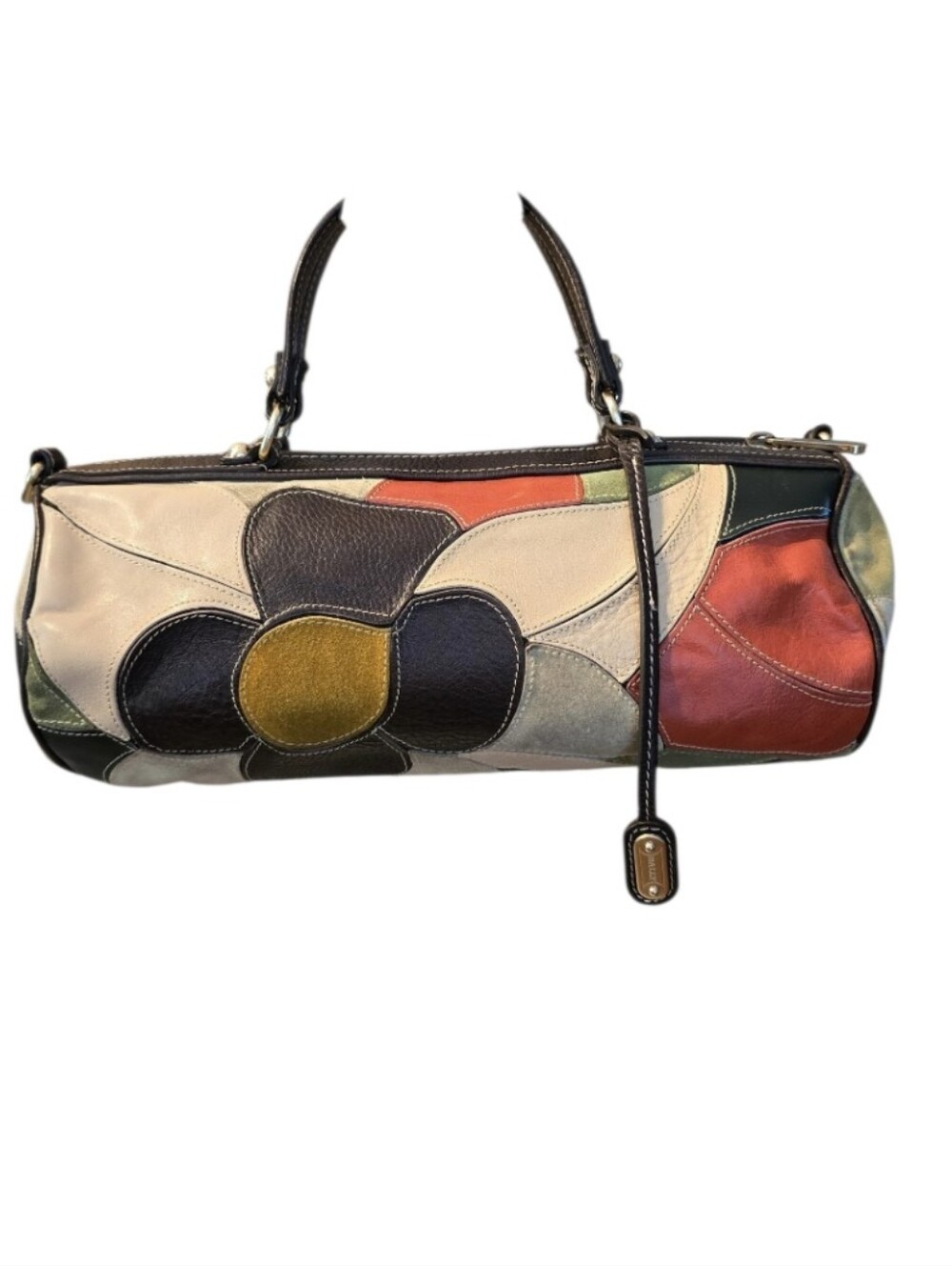 Bally Vintage Floral Patchwork Satchel/Crossbody w/ Dustbag & Paperwork In EUC - Picture 2 of 16
